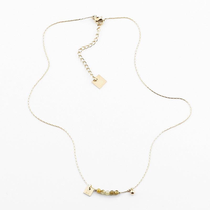 Find Belo Necklace Light Green - Zag Bijoux at Bungalow Trading Co.