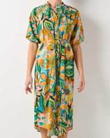 Find Berlin Dress Flower Bomb - Walnut Melbourne at Bungalow Trading Co.