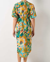 Find Berlin Dress Flower Bomb - Walnut Melbourne at Bungalow Trading Co.