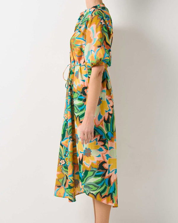 Find Berlin Dress Flower Bomb - Walnut Melbourne at Bungalow Trading Co.