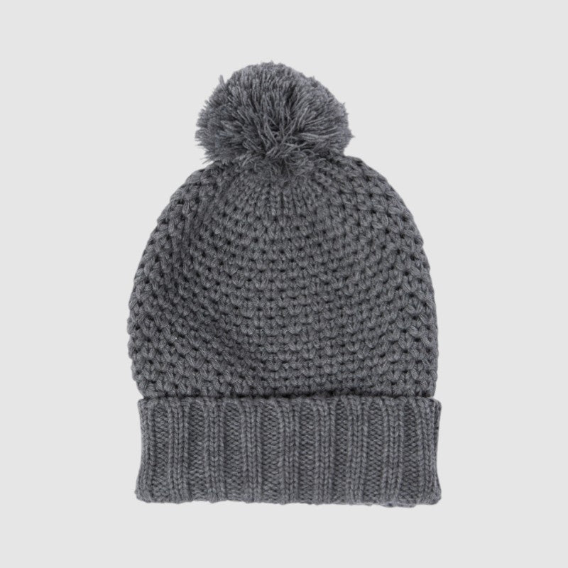 Berry Beanie Grey Marle