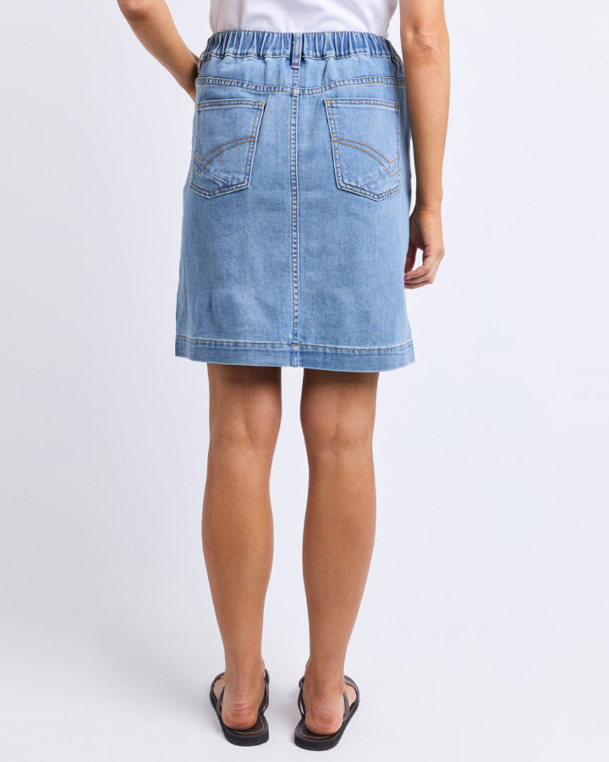 Birdie Denim Skirt