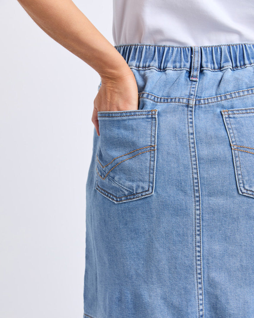 Birdie Denim Skirt