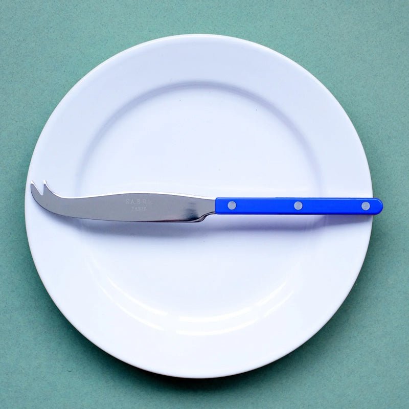 Find Bistrot Cheese Knife Lapis Blue - Sabre at Bungalow Trading Co.