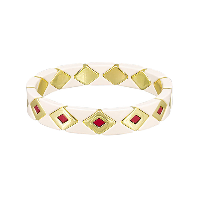 Ivory Triangle Bracelet