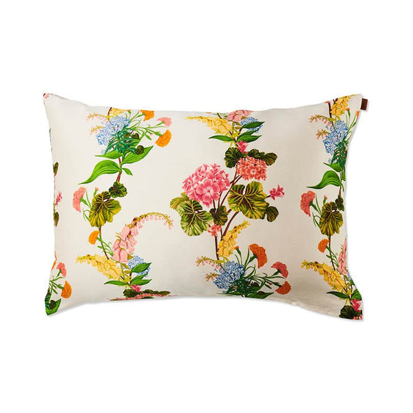 Find Bouquet Beauty Silk Pillowcase Single - Kip & Co at Bungalow Trading Co.