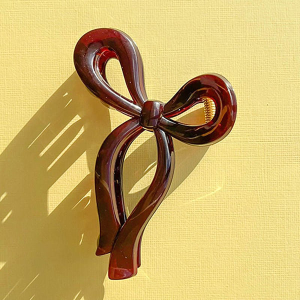 Find Bow Claw Clip Brown - Urban Products at Bungalow Trading Co.