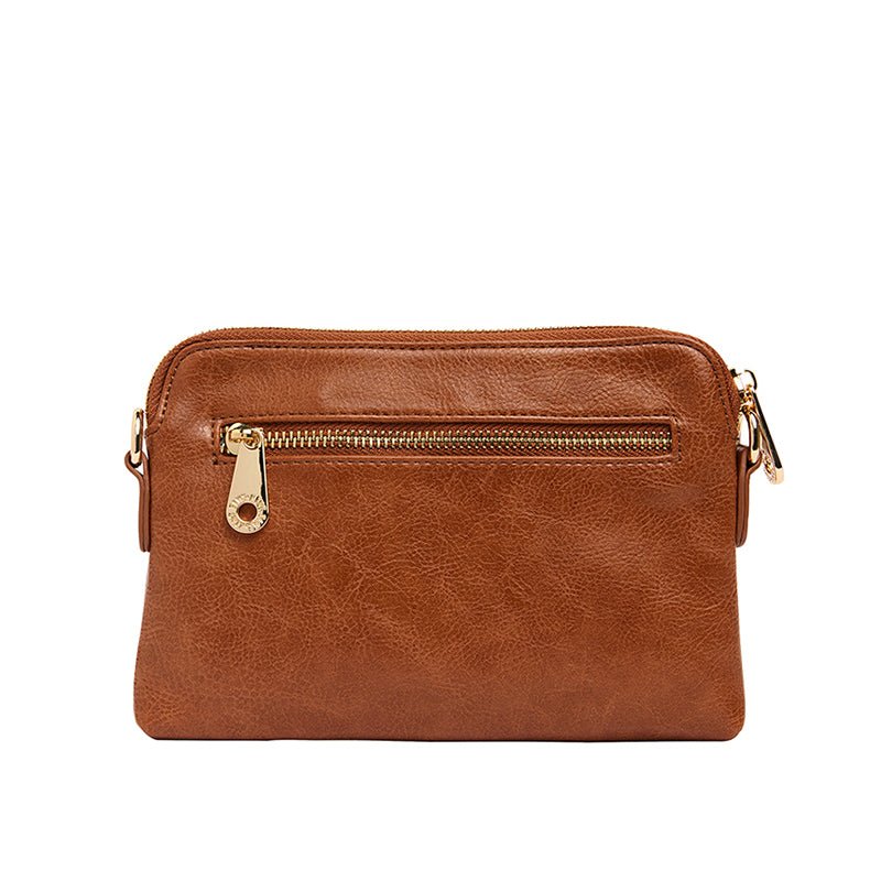 Find Bowery Petite Bag Tan Pebble - Elms + King at Bungalow Trading Co.