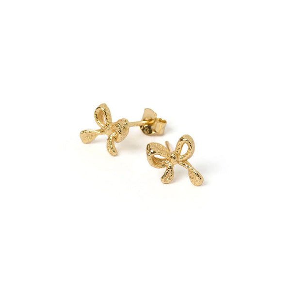 Find Bowie Gold Stud Earrings - Arms of Eve at Bungalow Trading Co.