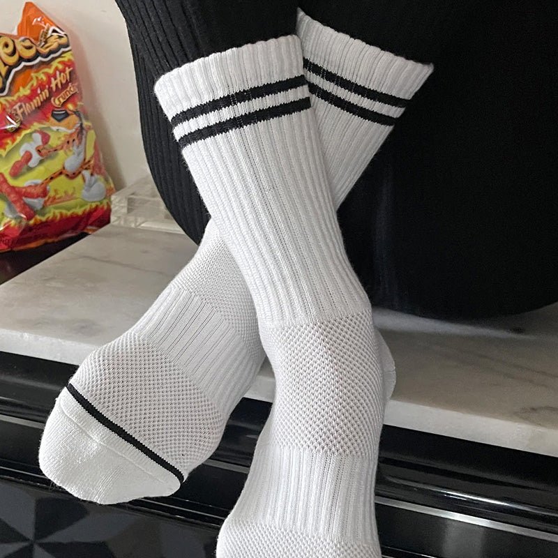 Find Boyfriend Socks Classic White - Le Bon Shoppe at Bungalow Trading Co.