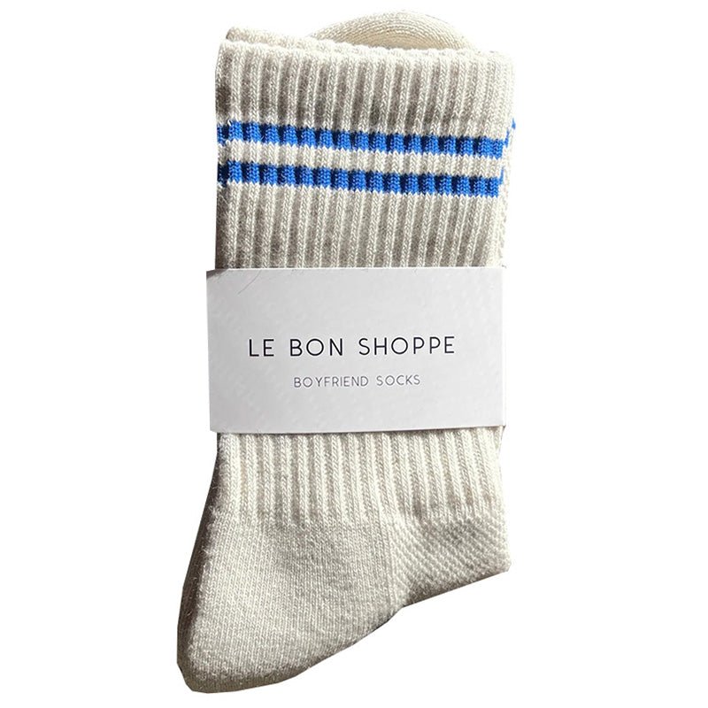 Find Boyfriend Socks Ice - Le Bon Shoppe at Bungalow Trading Co.