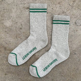 Find Boyfriend Socks Light Grey - Le Bon Shoppe at Bungalow Trading Co.