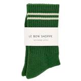 Find Boyfriend Socks Moss - Le Bon Shoppe at Bungalow Trading Co.