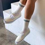 Find Boyfriend Socks Parchment - Le Bon Shoppe at Bungalow Trading Co.