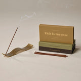 Find Brass Wave Incense Holder - This Is Incense at Bungalow Trading Co.