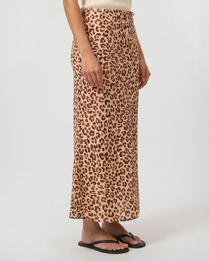 Brenda Skirt Femme Leopard