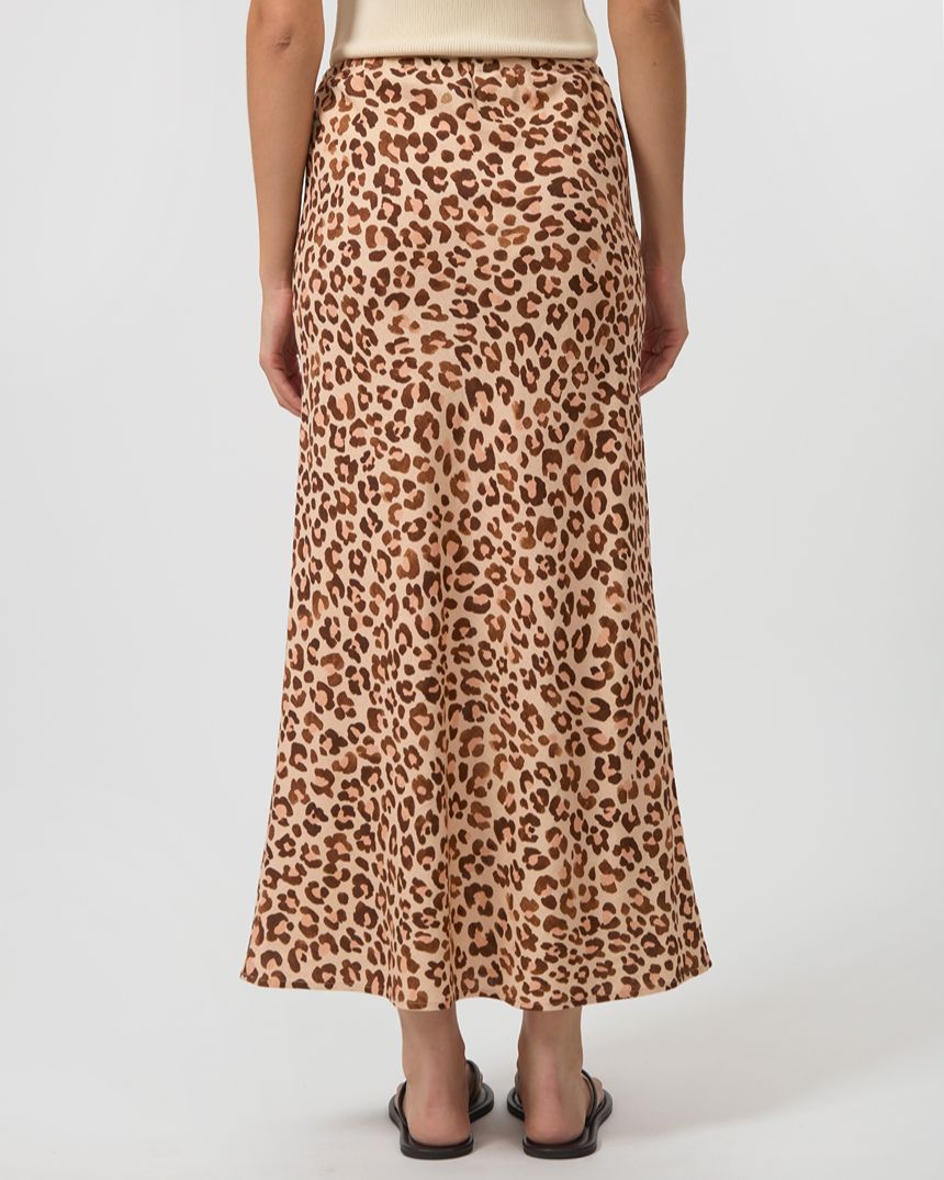 Brenda Skirt Femme Leopard