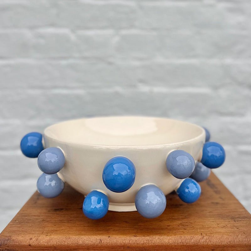 Find Bubble Bowl Blue - Noss at Bungalow Trading Co.