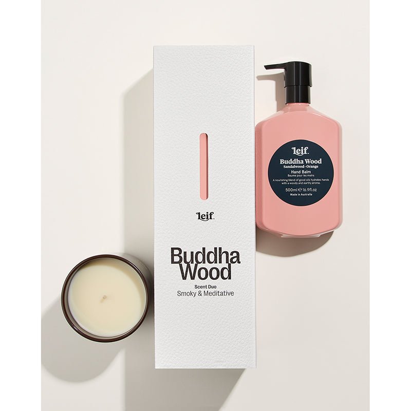 Find Buddha Wood Scent Duo - Leif at Bungalow Trading Co.