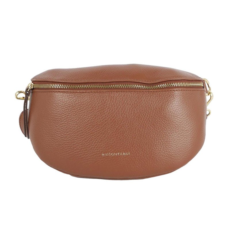 Find Bum Bag Dark Camel - Maison Fanli at Bungalow Trading Co.