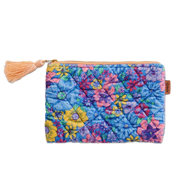 Find Bunch of Fun Velvet Cosmetics Purse - Kip & Co at Bungalow Trading Co.