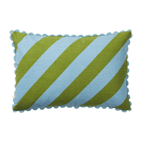 Find Bundi Stripe Cushion Sky - Sage & Clare at Bungalow Trading Co.