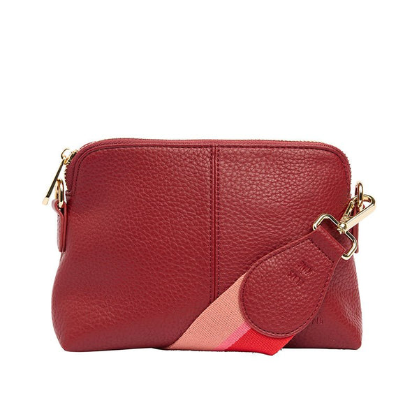 Find Burbank Crossbody Bag Burgundy - Elms + King at Bungalow Trading Co.