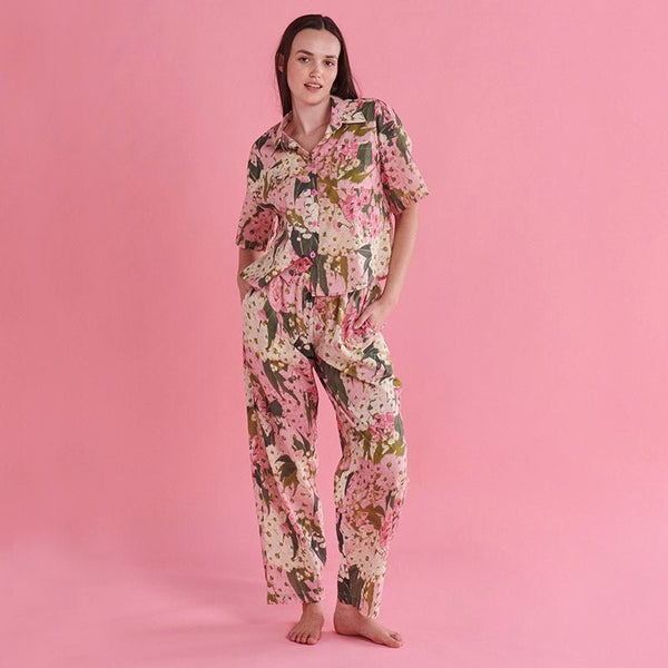 Find Bush Blossom Short Sleeve & Pant Pyjamas - Kip & Co at Bungalow Trading Co.