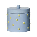 Bejewel Cannister Blue & Green
