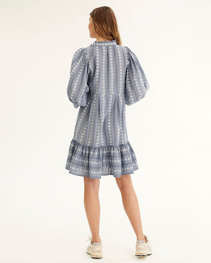 Find Caia Dress Bluestone - Summery Copenhagen at Bungalow Trading Co.