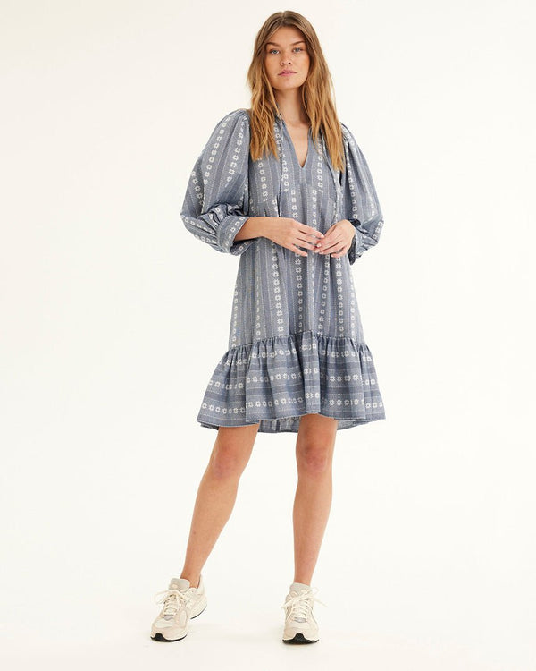 Find Caia Dress Bluestone - Summery Copenhagen at Bungalow Trading Co.