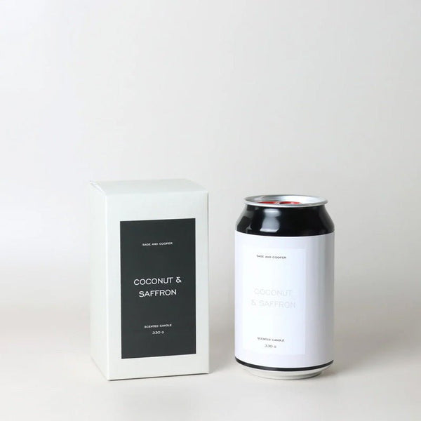 Find Can - dle Grey Coconut & Saffron - Sage & Cooper at Bungalow Trading Co.