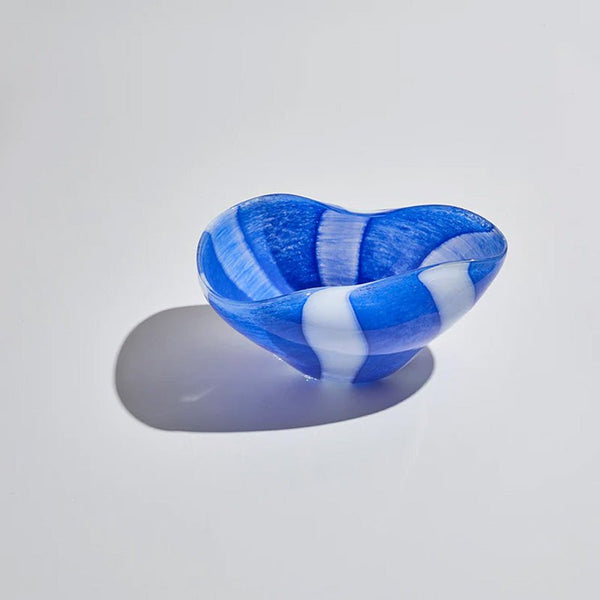 Find Candy Stripe Bowl Cobalt/White - Ben David at Bungalow Trading Co.