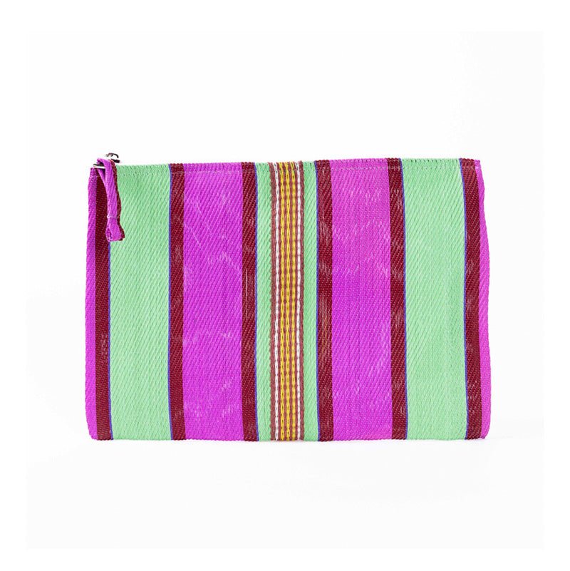 Find Cannes Purple Raspberry Large Pouch - Parisian Cool at Bungalow Trading Co.