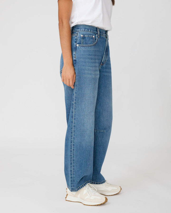 Carson Barrel Jean Blue