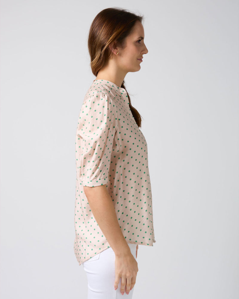 Cassie Blouse Peppermint Pattie