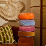 Find Castilo Round Velvet Cushion Desert - Sage & Clare at Bungalow Trading Co.