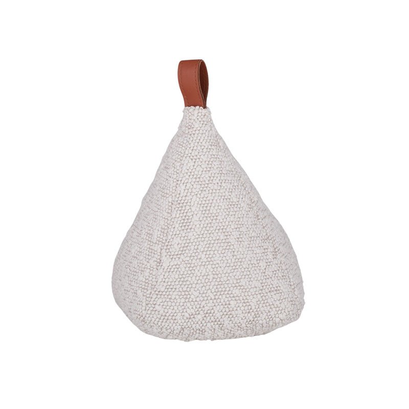 Find Cate Boucle Doorstop Ivory - Coast to Coast at Bungalow Trading Co.