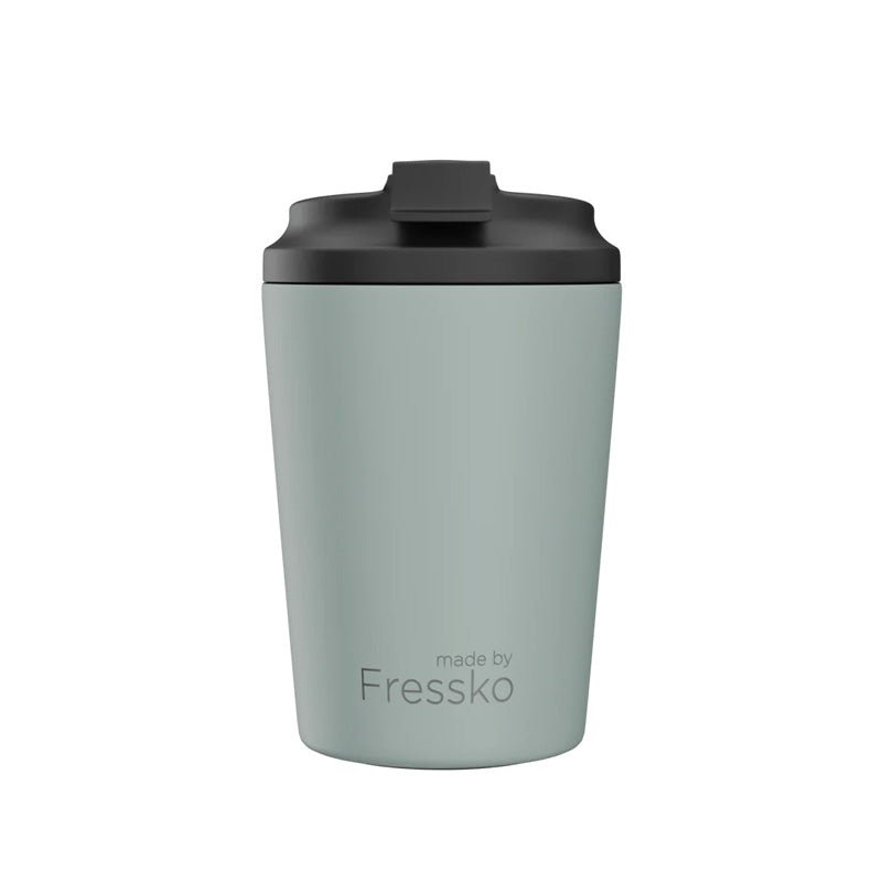 Find Ceramic Bino Coffee Cup 227ml Sage - FRESSKO at Bungalow Trading Co.