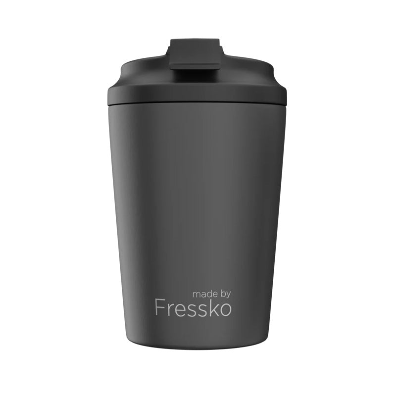 Find Ceramic Camino Coffee Cup 340ml Coal - FRESSKO at Bungalow Trading Co.