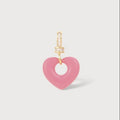 Charm Heart Hot Pink