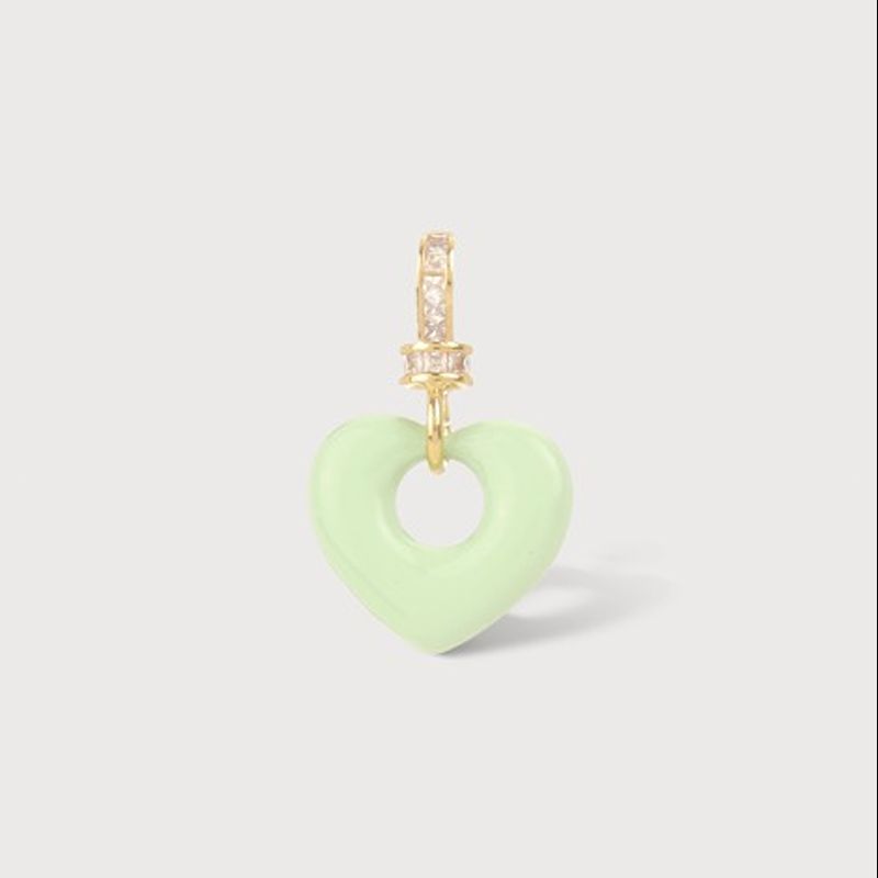 Charm Heart Mint