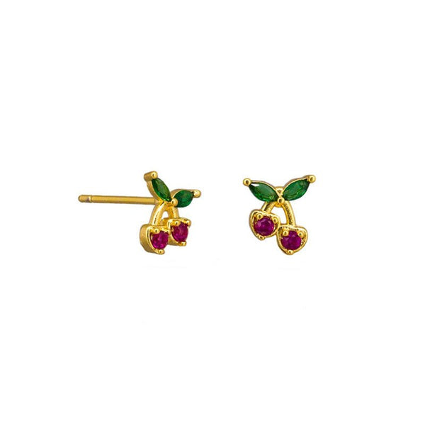 Find Cherry On Top Stud Earrings - Tiger Tree at Bungalow Trading Co.