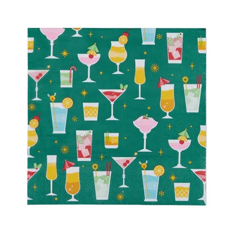 Find Cin Cin Paper Napkins Pack of 20 - Coast to Coast at Bungalow Trading Co.