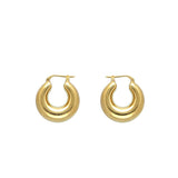 Find Circlet Earrings Gold - Vanessa Baroni at Bungalow Trading Co.