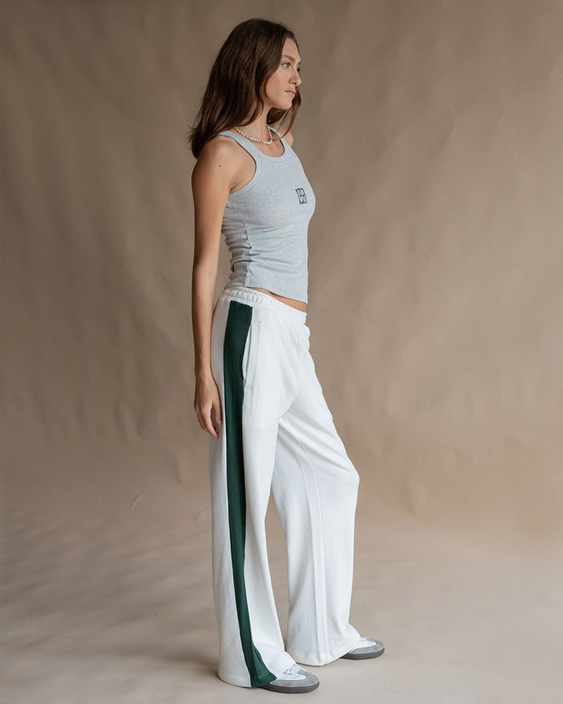 Find Classic Trackpant Snow - Araminta James at Bungalow Trading Co.