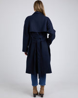 Clemence Coat Navy