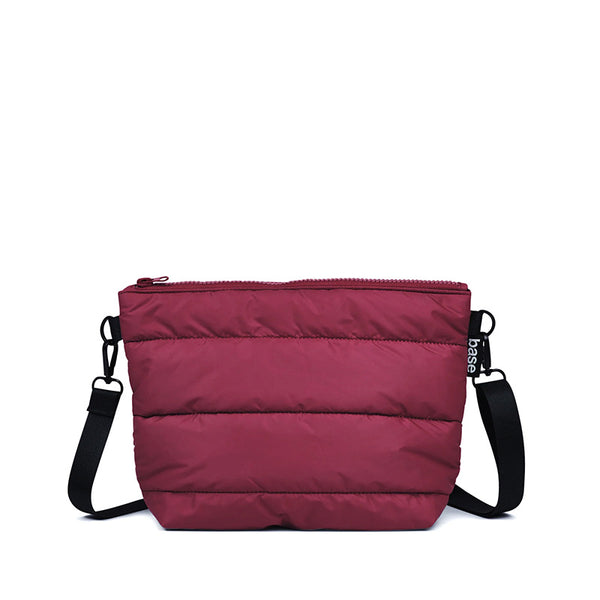 Cloud Stash Base Crossbody Burgundy