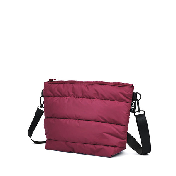 Cloud Stash Base Crossbody Burgundy