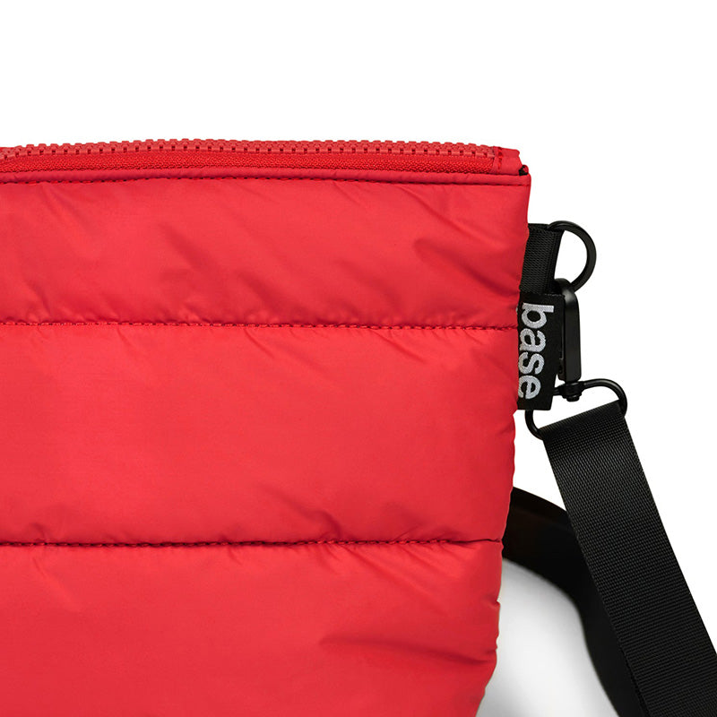 Cloud Stash Base Crossbody Cherry Red
